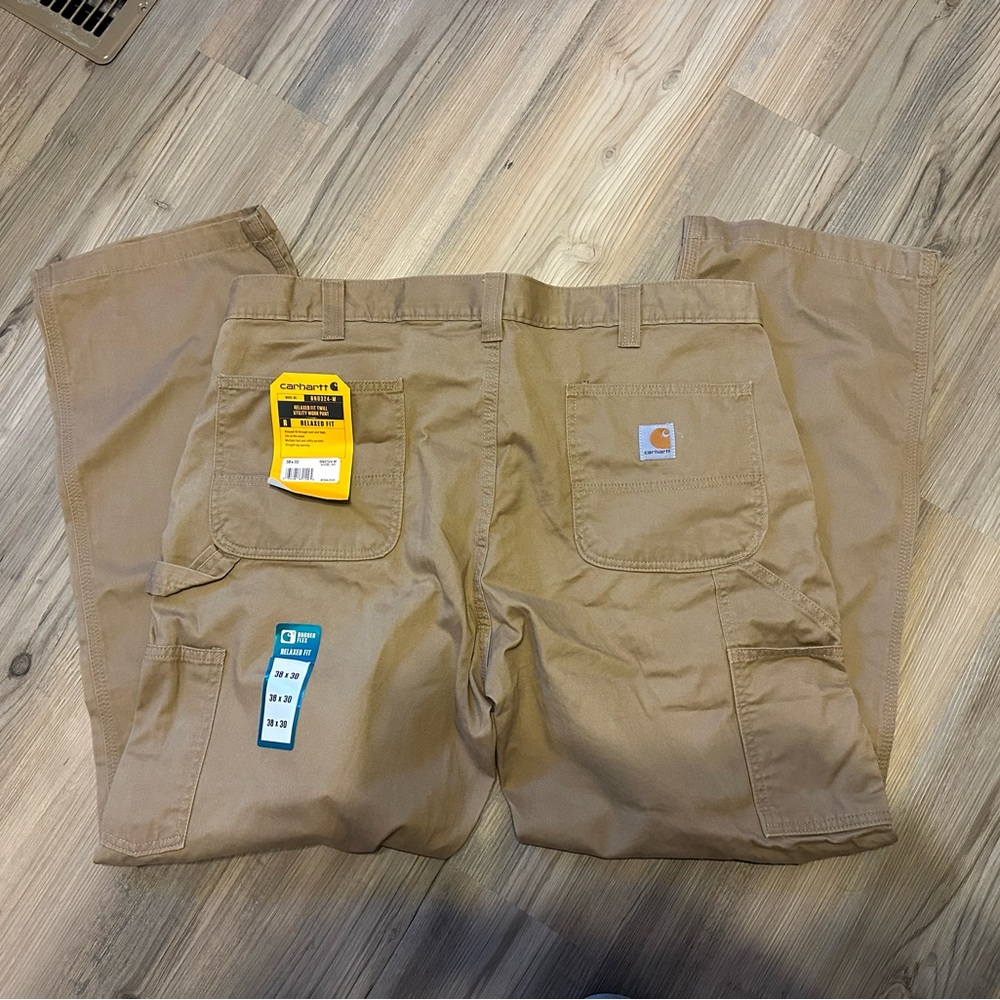 Carhartt Mens Relaxed Fit Utility Work Pants 38x30